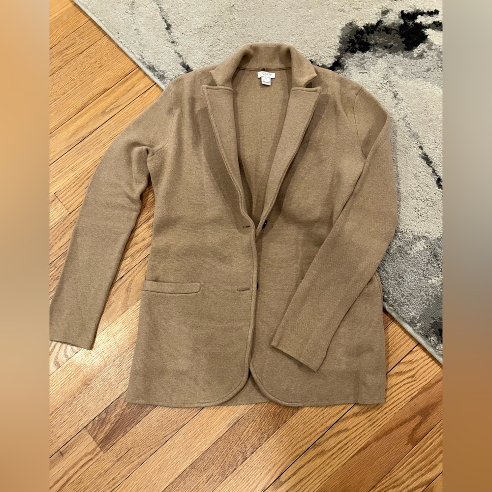 J Crew Sweater Blazer